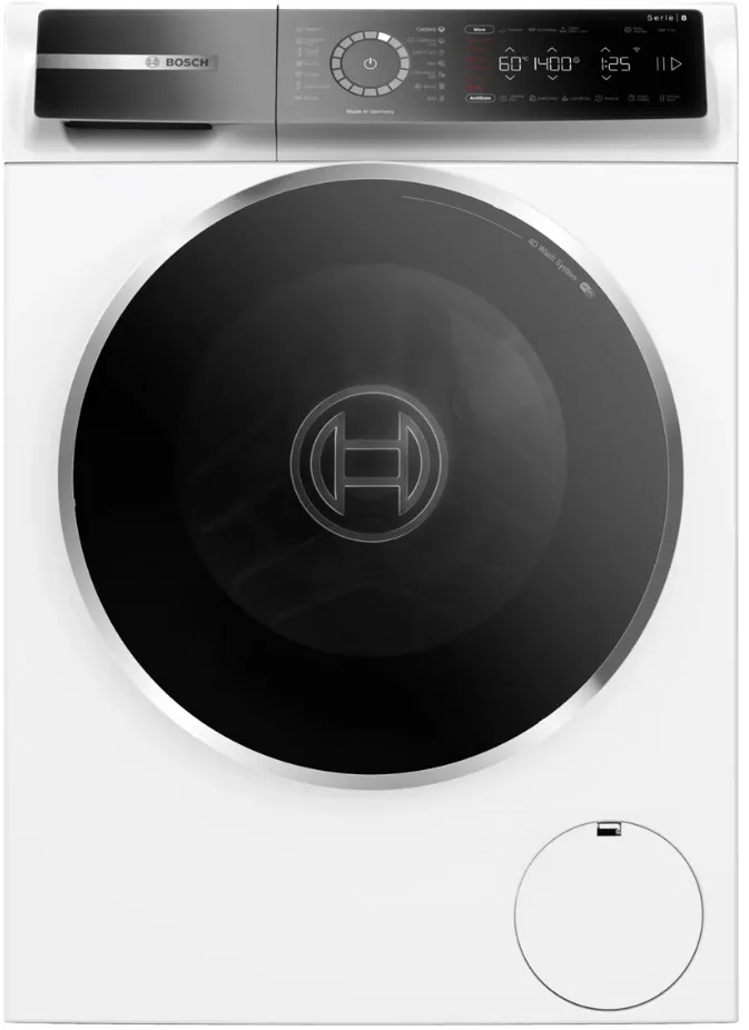 Series 8 | 9kg 1400rpm Beyaz 4D Yıkama Allergy Plus Mini Load Buharlı Ütüleme Wifi