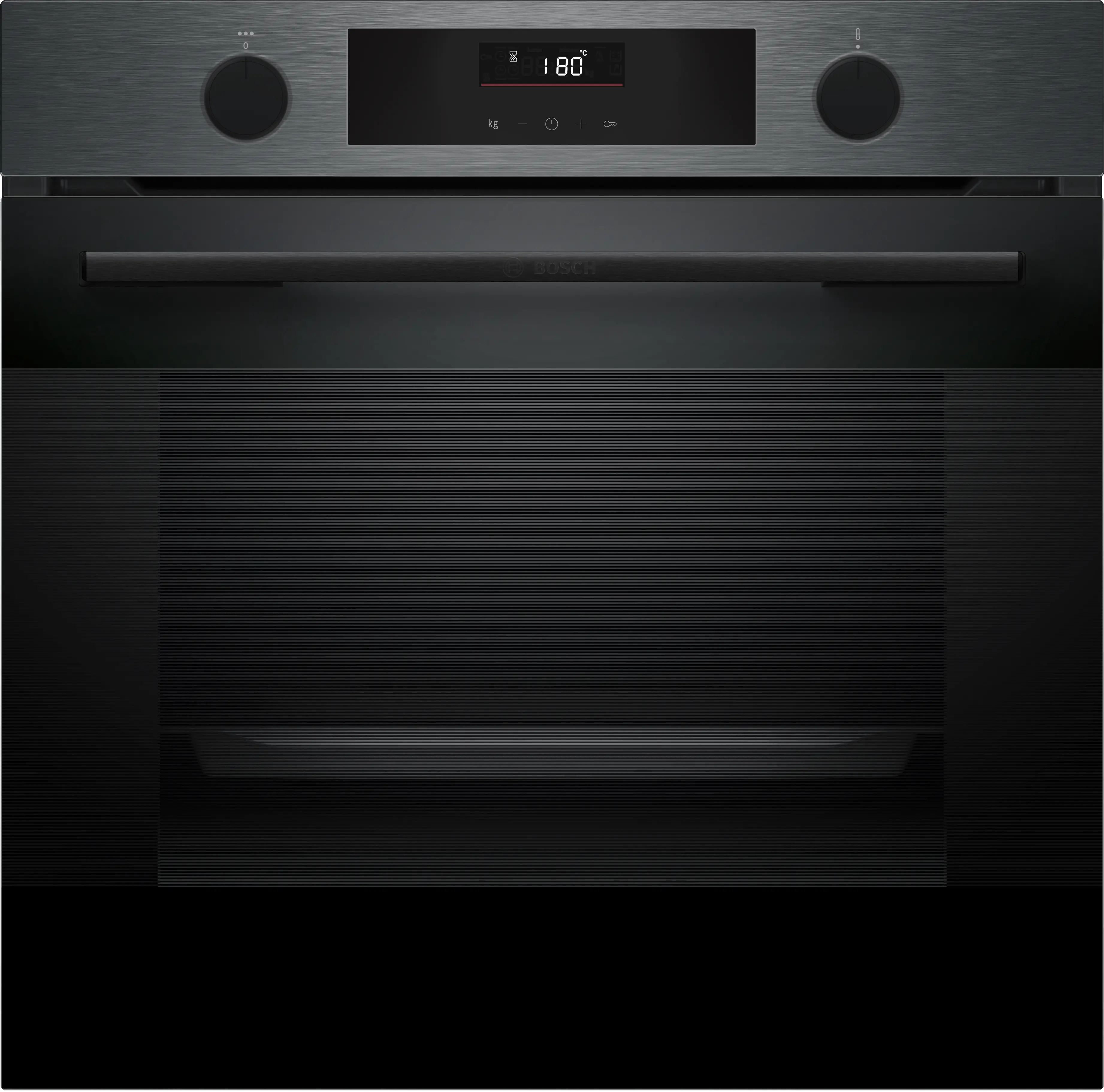 Serie 4 Buhar Destekli Ankastre Fırın 60 x 60 cm Black Inox
