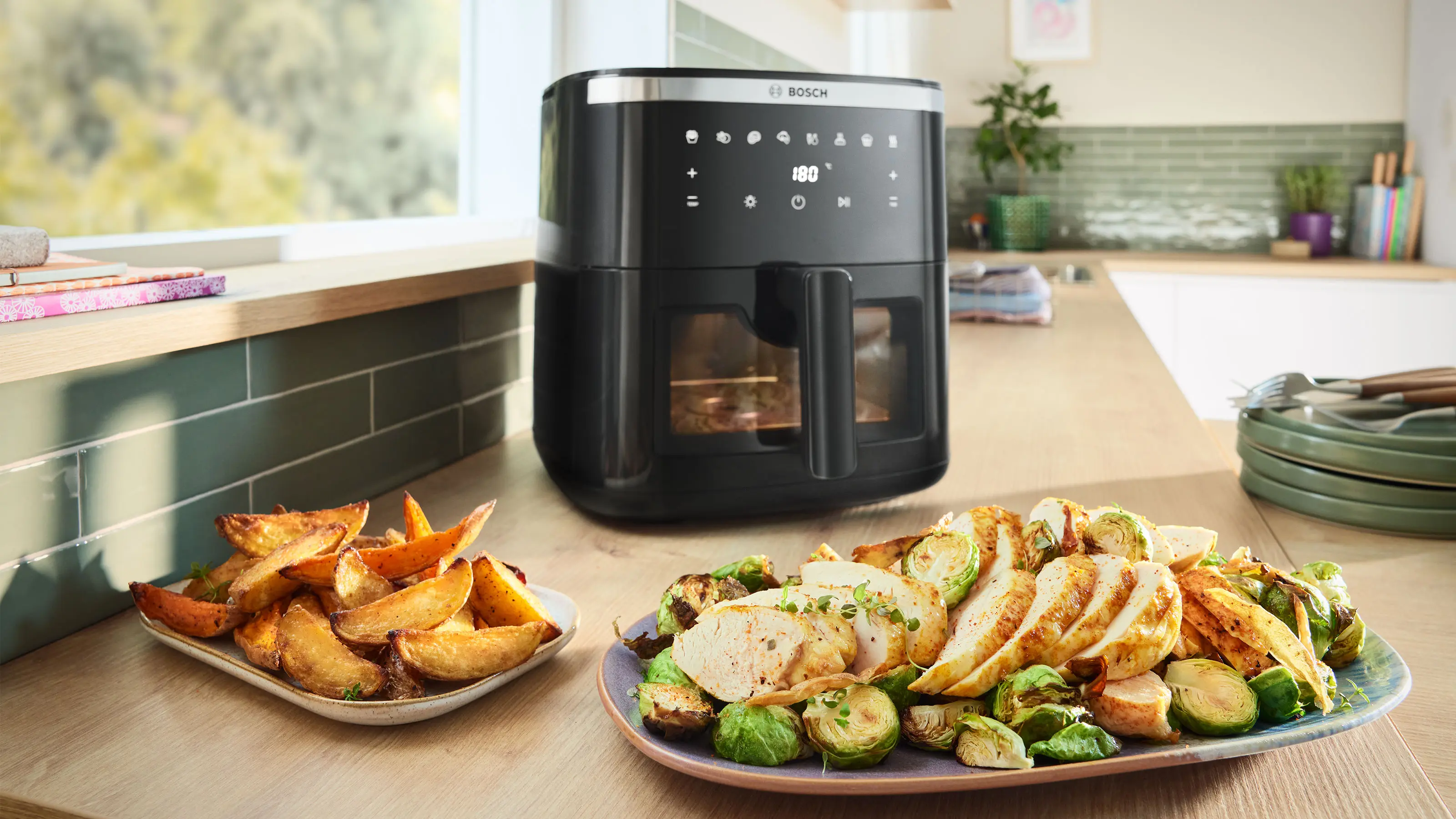 Serie 6 Air Fryer (Sıcak Hava Fritözü) Siyah