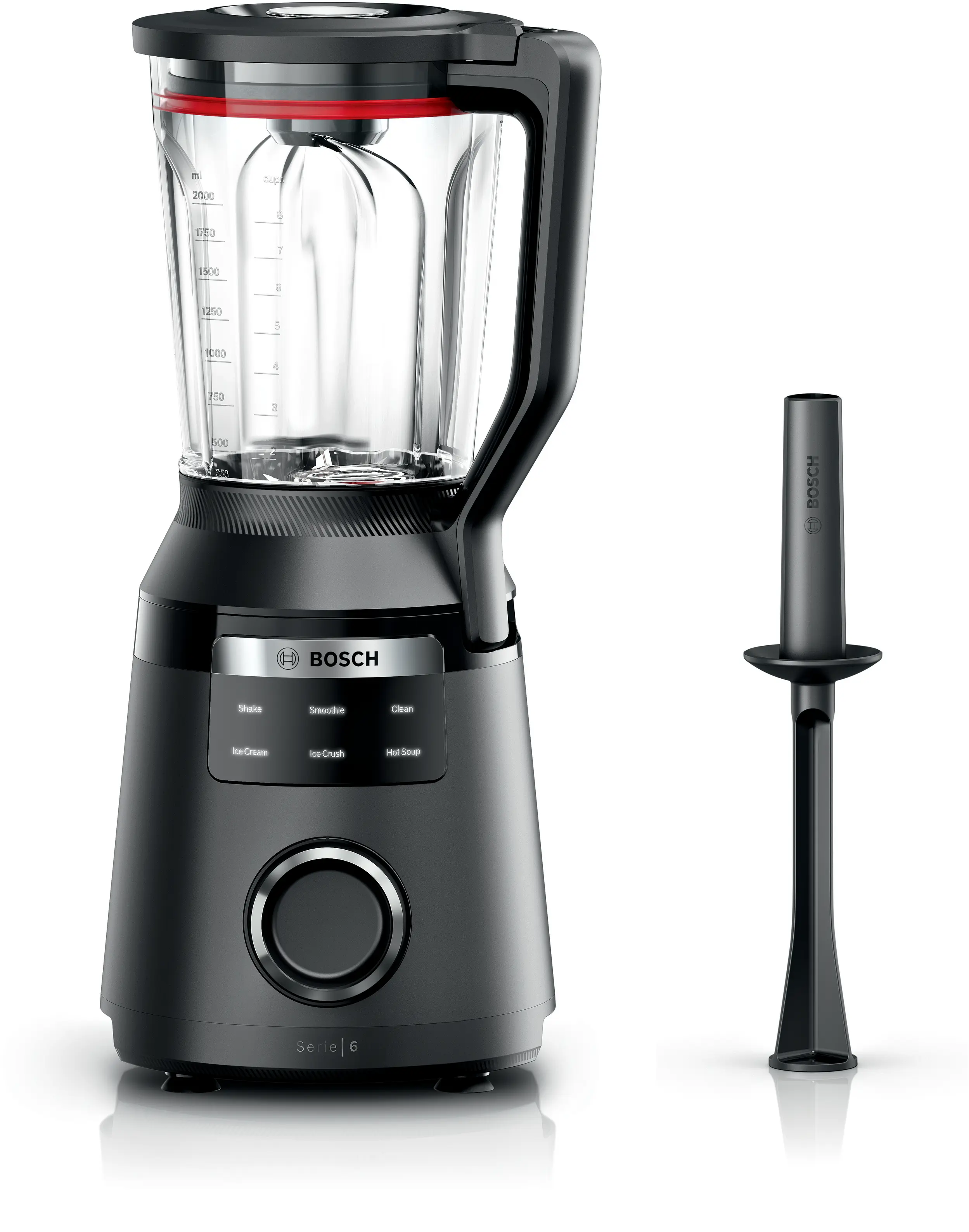 Serie 6 Yüksek Performanslı Blender VitaPower 1800 W Siyah
