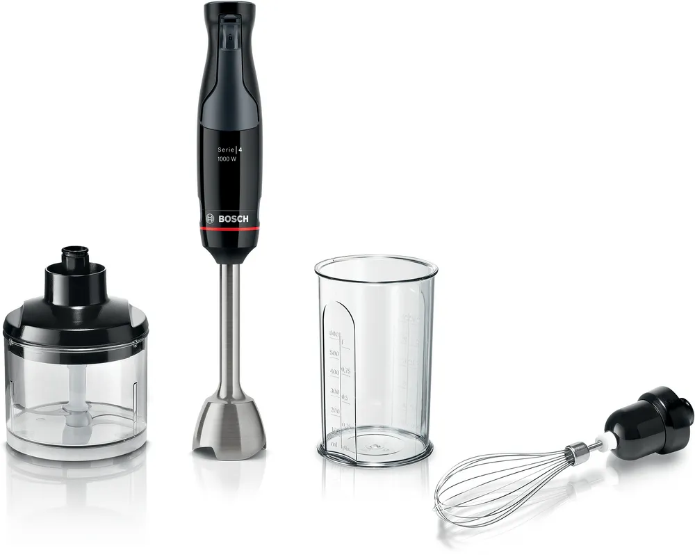 Seri 4 El blenderi ErgoMaster 1000 W Siyah, antrasit