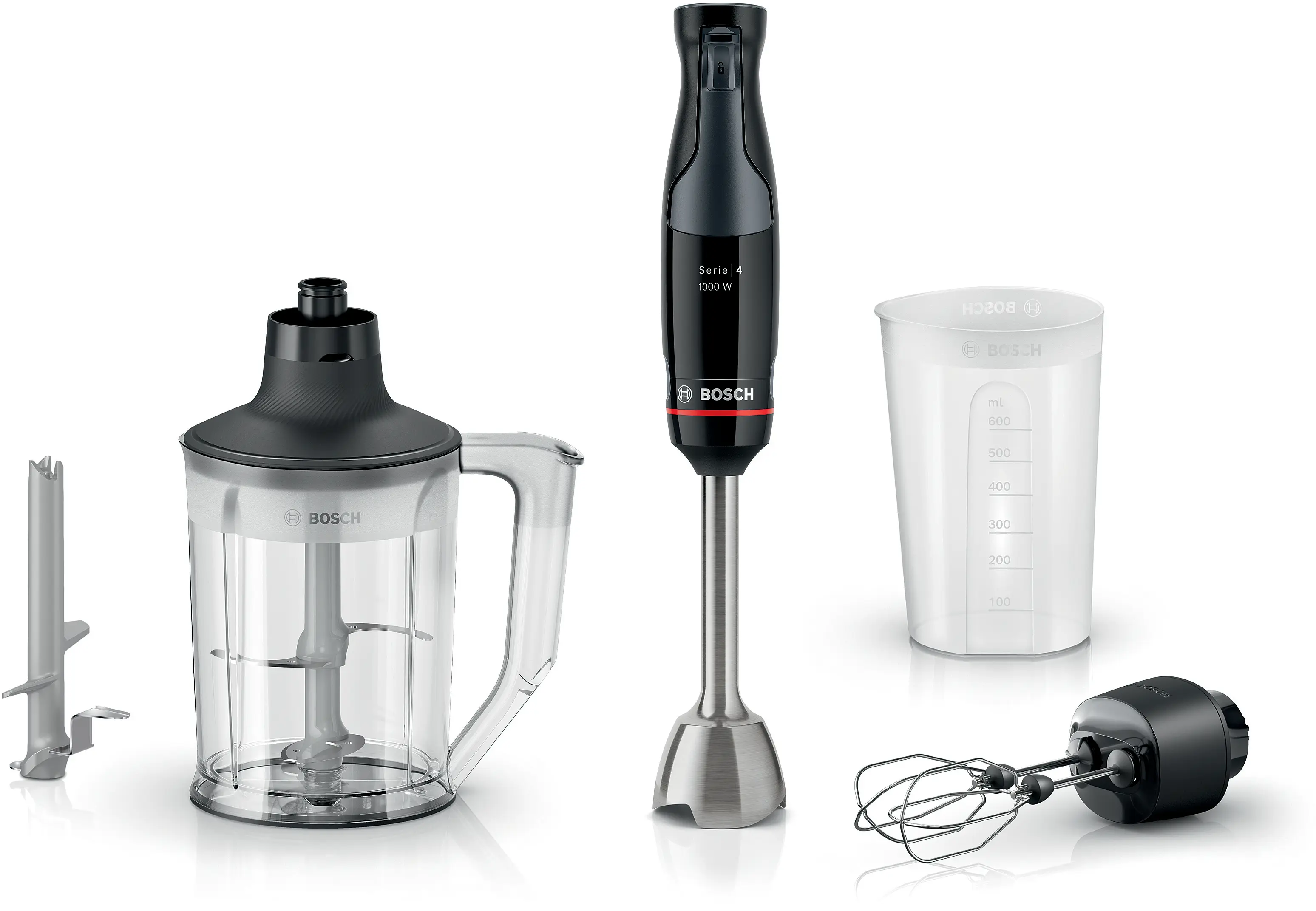 Serie 4 El Blenderı ErgoMaster 1000 W Siyah, Antrasit