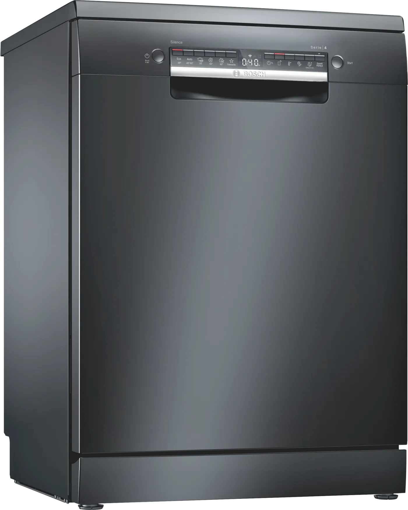 Serie | 4 Solo Bulaşık Makinesi 60 cm Black Inox